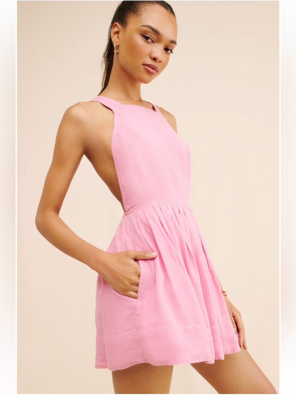 NWOT Free People Melted Hearts Mini Dress